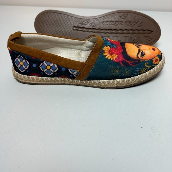 Chula Mexican colorful Espadrilles Flats size 8 - Picture 6 of 10